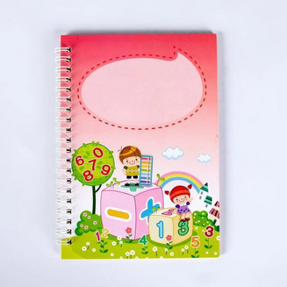Magic Practice Copybook 4PCS + Pen 1