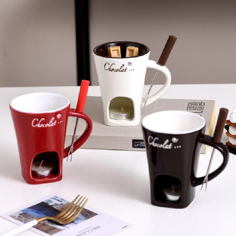 Ceramic Chocolate Fondue Mug 1