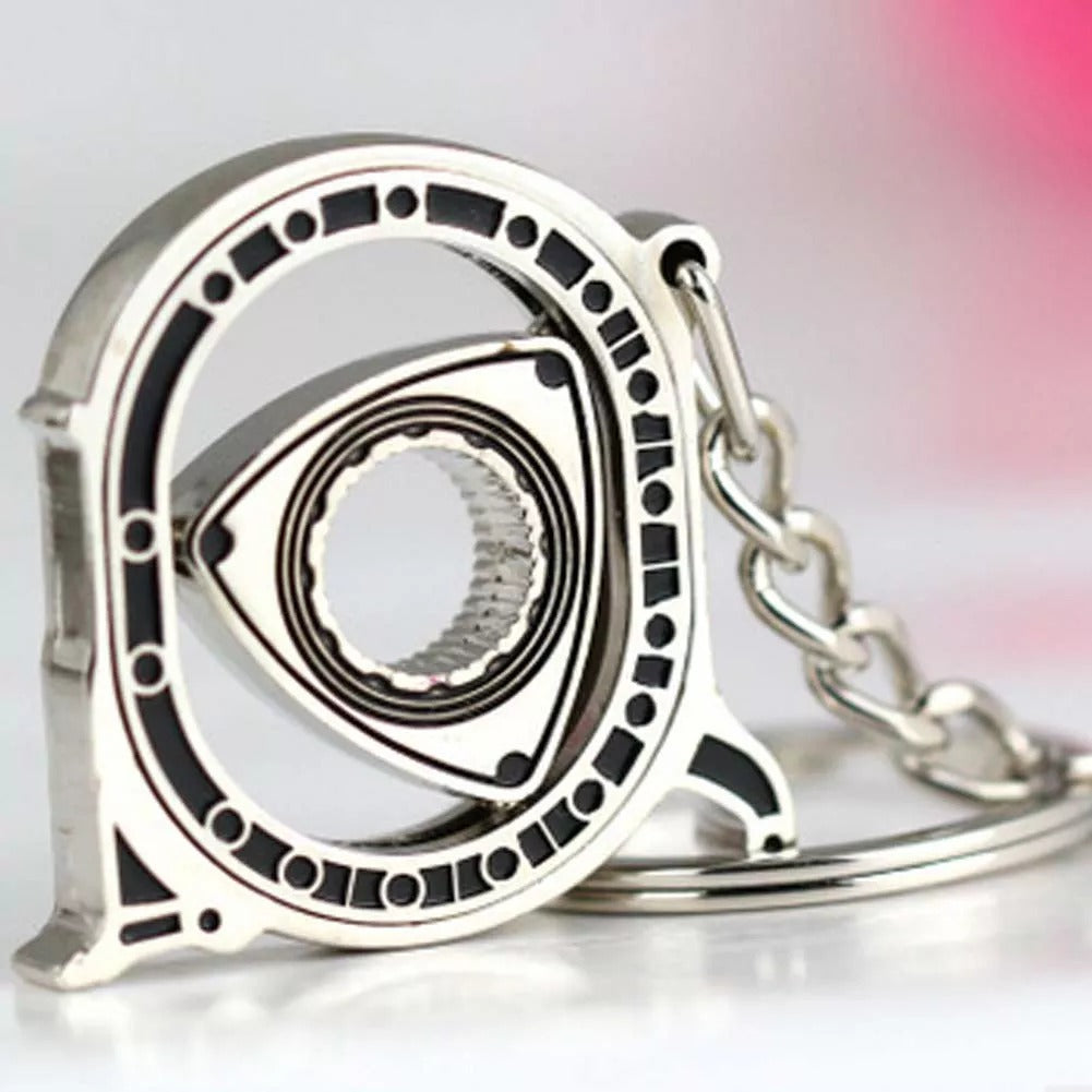 Rotary Engine Model Keychain 1