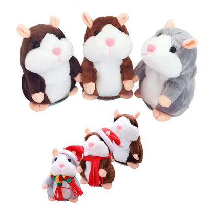 Talking Hamster Plush Toy - New Christmas Edition 1