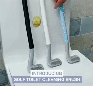 Silicone Toilet Golf Brush 1
