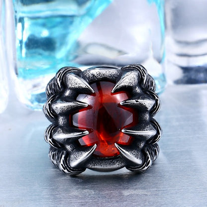 Dragon Claw Steel Ring 1