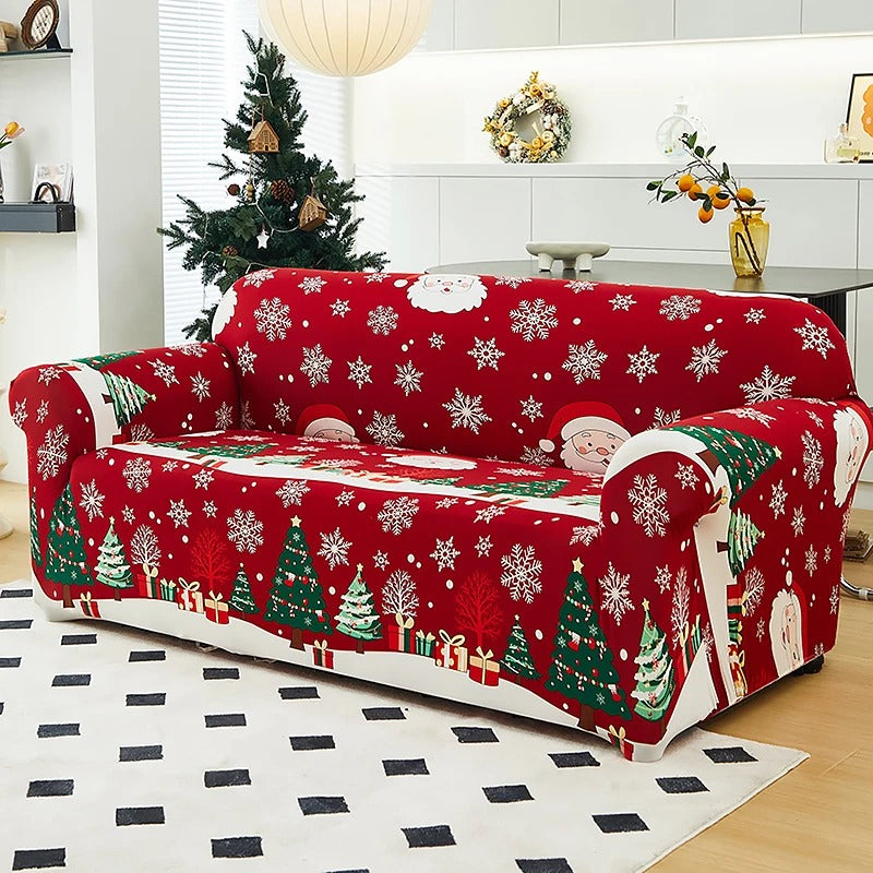 Christmas Sofa Cover 1