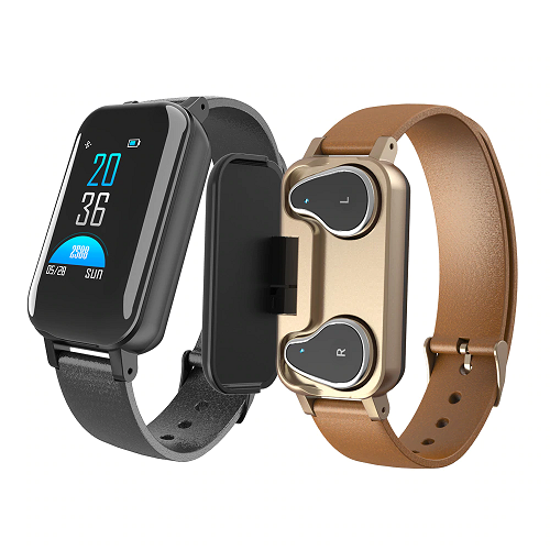 2-In-1 Wireless Bluethooth Headset & Smart Bracelet 1