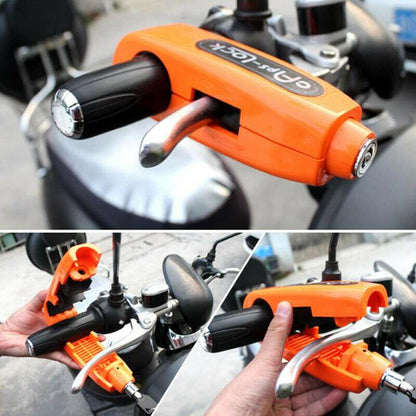 CapsLock effective motorcycle grip lock security 1