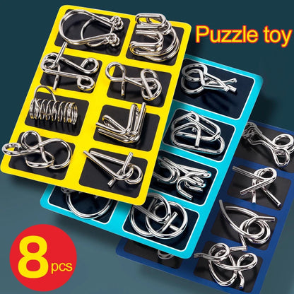 Metal Wire IQ Test Puzzle Toys 1
