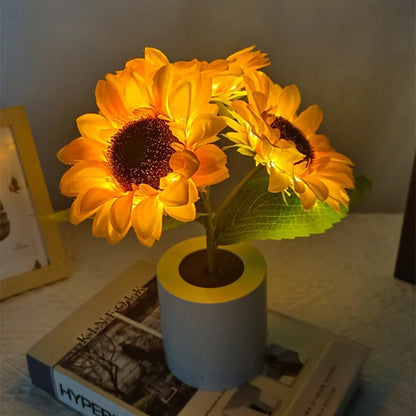 Sunflower Lamp 1
