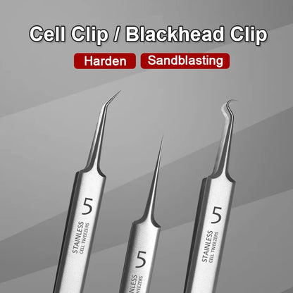 Ultra-Fine Professional Facial Blackhead Remover Tweezers 1