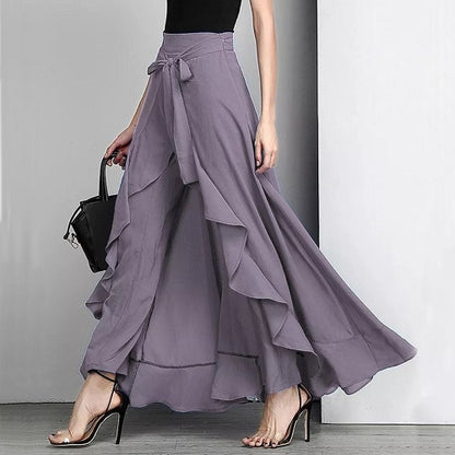 Palazzo Overlay Pant Skirts 1