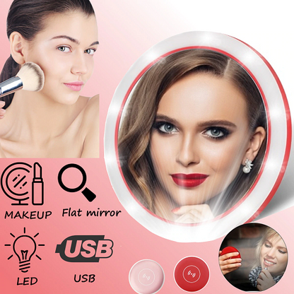 WIRELESS CHARGING LED MAKEUP MIRROR 1