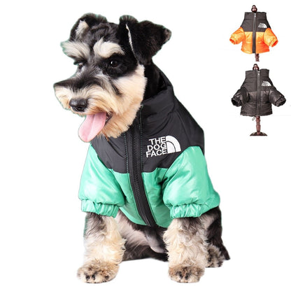 Dog Face Puffer Coat 1