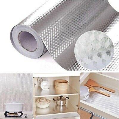 Waterproof Oil Proof Aluminum Foil Self Adhesive Wall Sticker 1