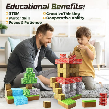 STEM Learning Magnetic Building Blocks 1