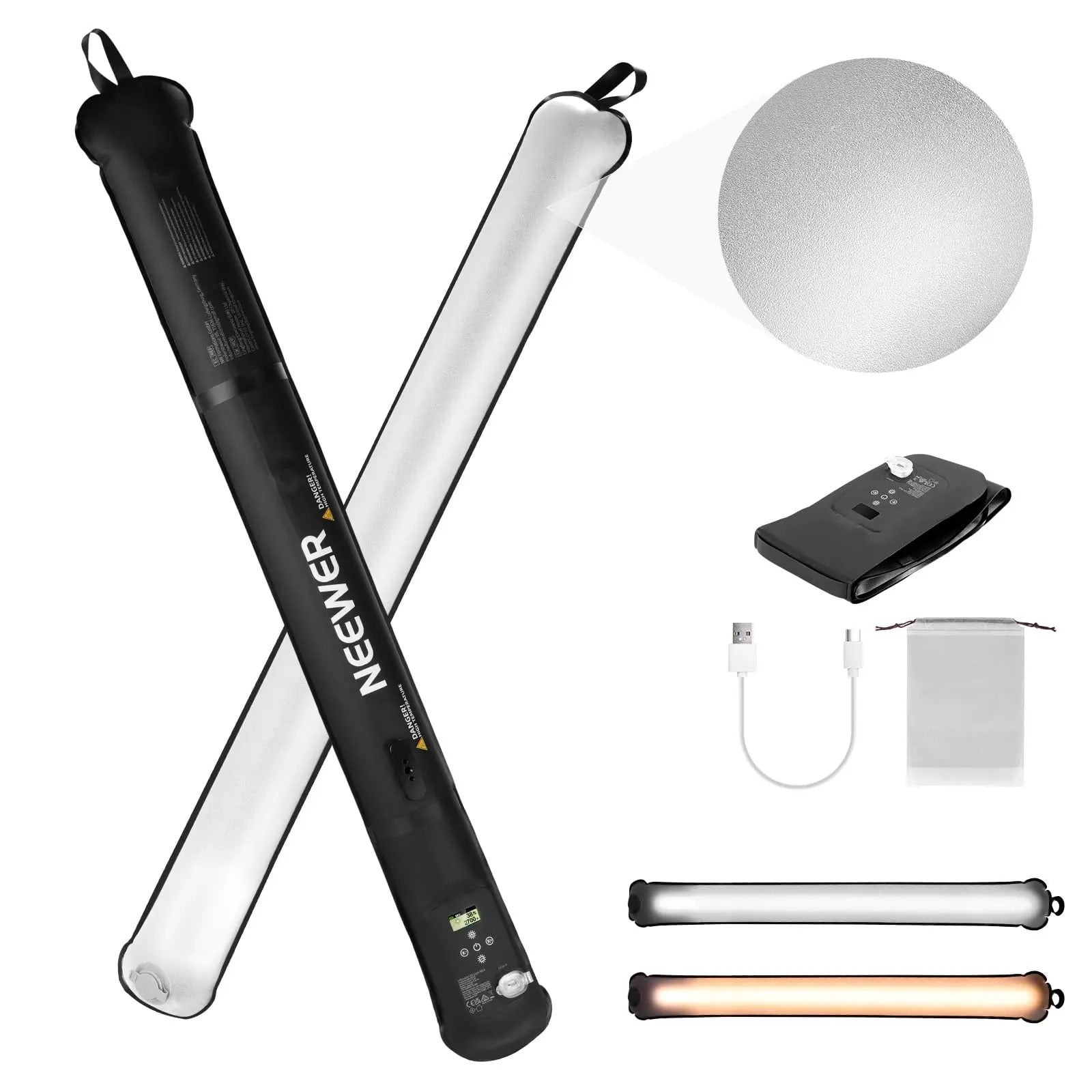Portable Bi-Color LED Tube Light-UA20 1