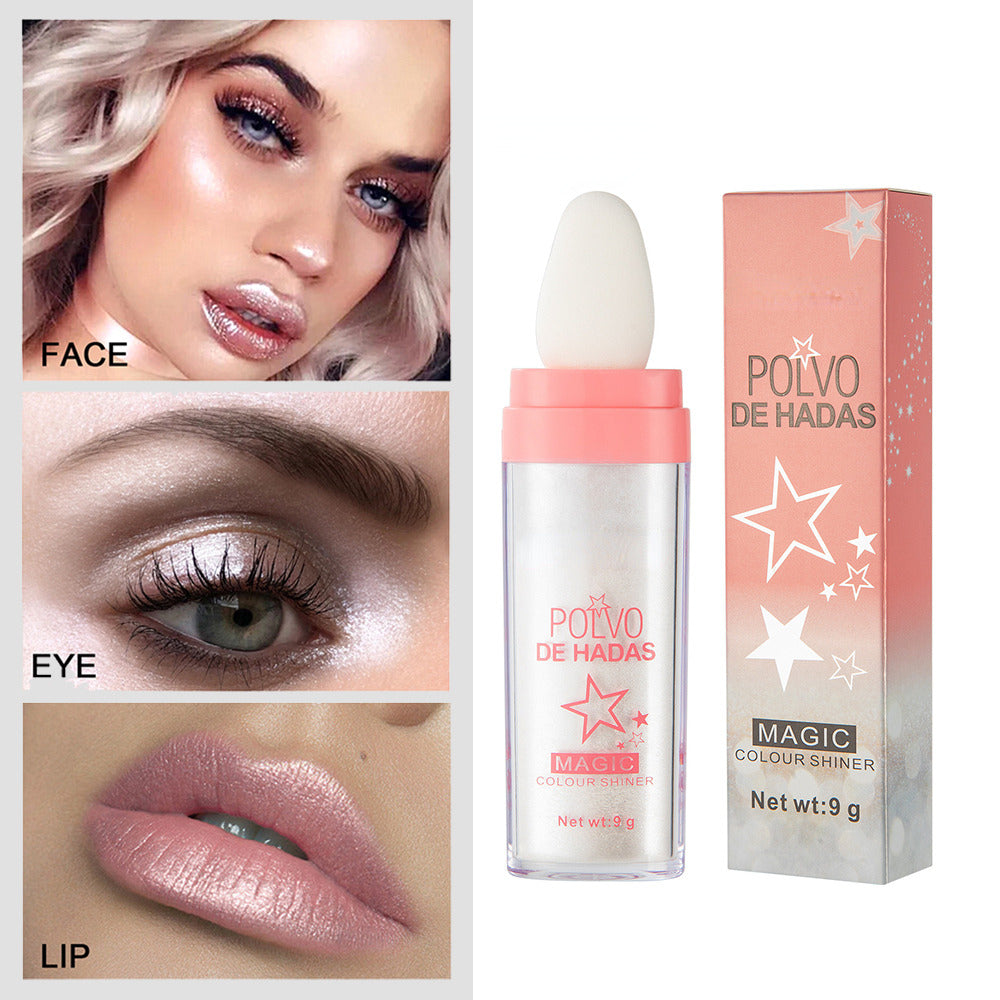 Highlighter Shimmer Contour Blush Powder 1