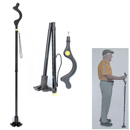 Self Standing Folding Cane 1