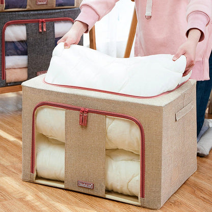CLOTH STEEL FRAME STORAGE BOX 1