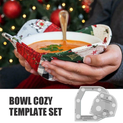 Bowl Cozy Template Cutting Ruler Set 1