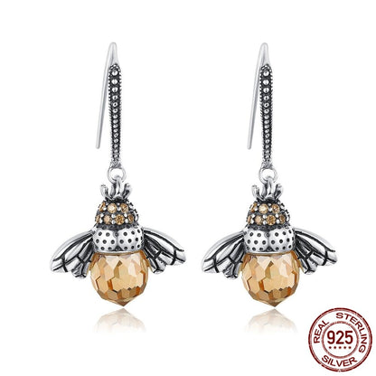 "Dancing Bee" Earrings 1