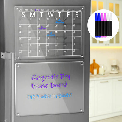 Magnetic Fridge Calendar 1