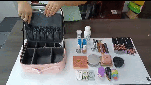 Smart LED Cosmetic Bag with Mirror 1
