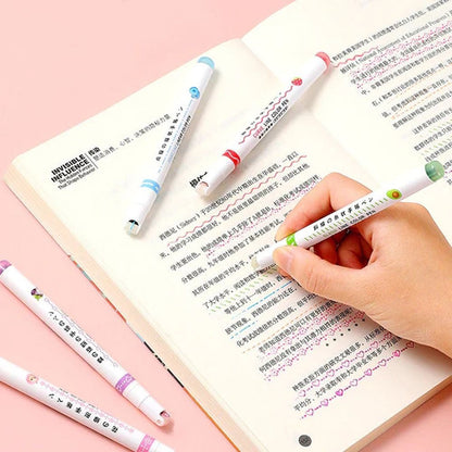 6 Shapes Flownwing Curve Highlighter Flair Pen 1