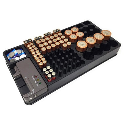 Battery Organizer With Energy Tester 1