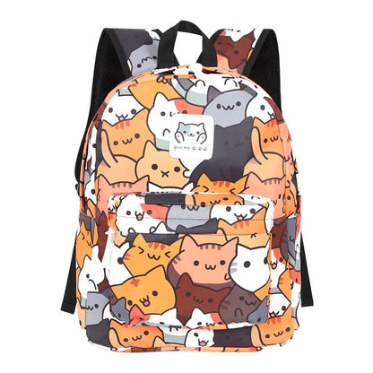 Cartoon Cat Backpack 1
