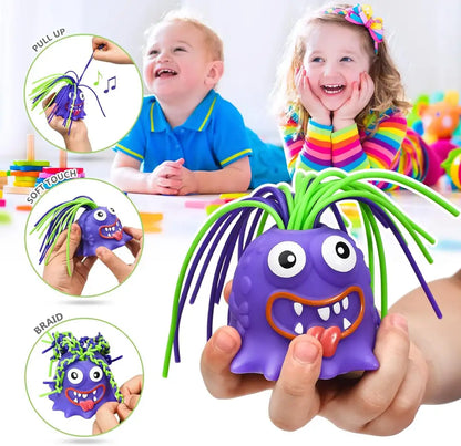 Funny Hair-Pulling Screaming Monster Toy 1