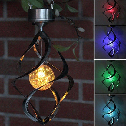 LED Color Changing Solar Wind Chime Light 1
