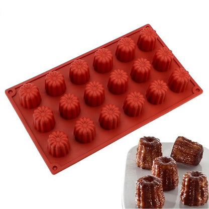 Silicone Canelé Mold 1