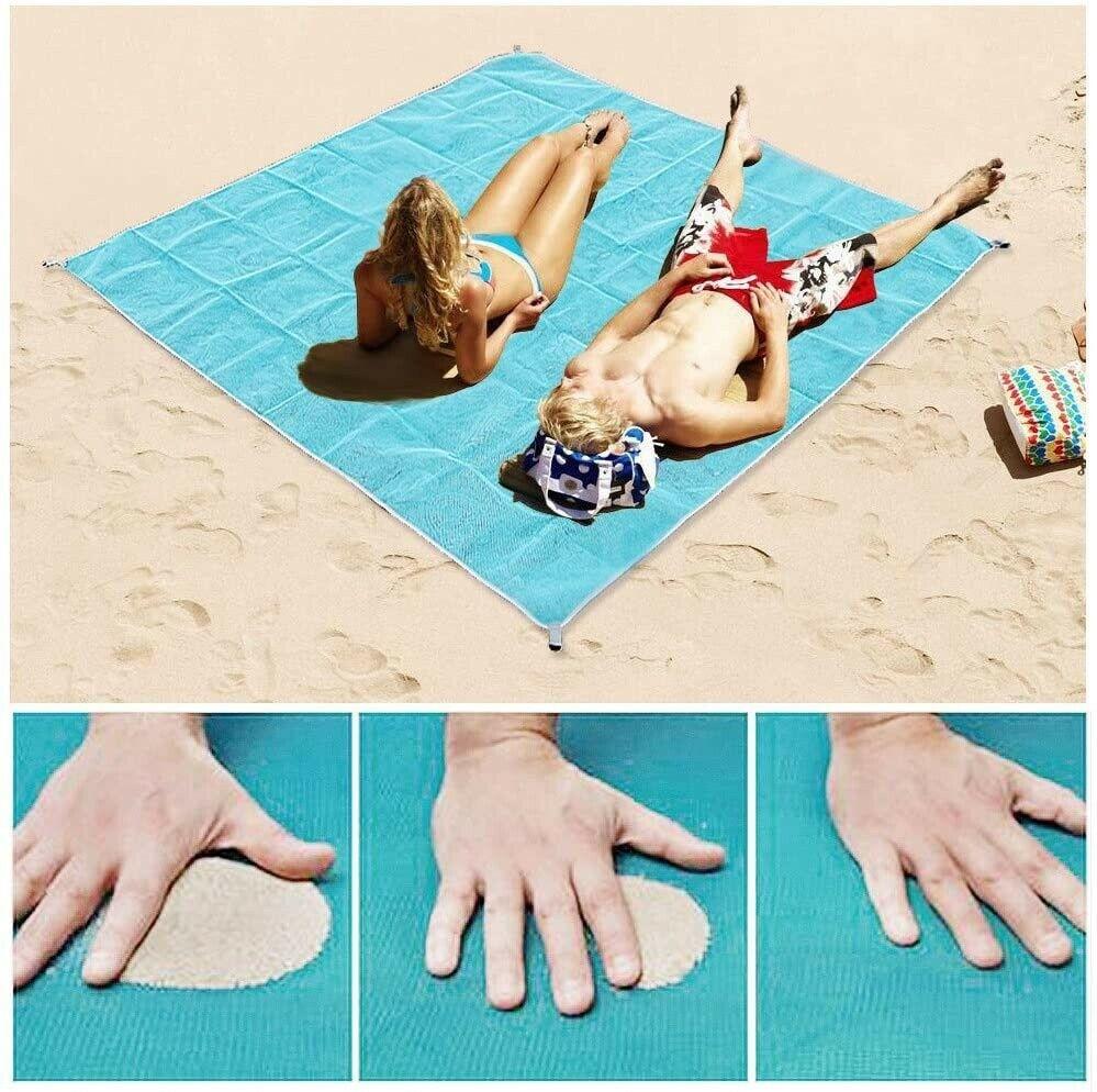 Lightweight Sand Free Beach Mat 1