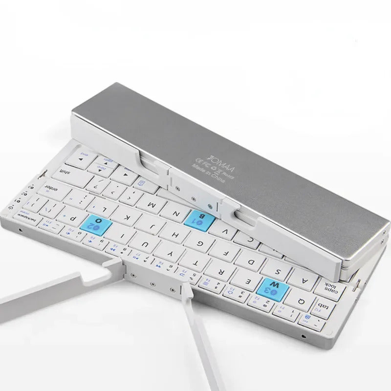 Mini Foldable Bluetooth Keyboard with Magnetic Stand 1
