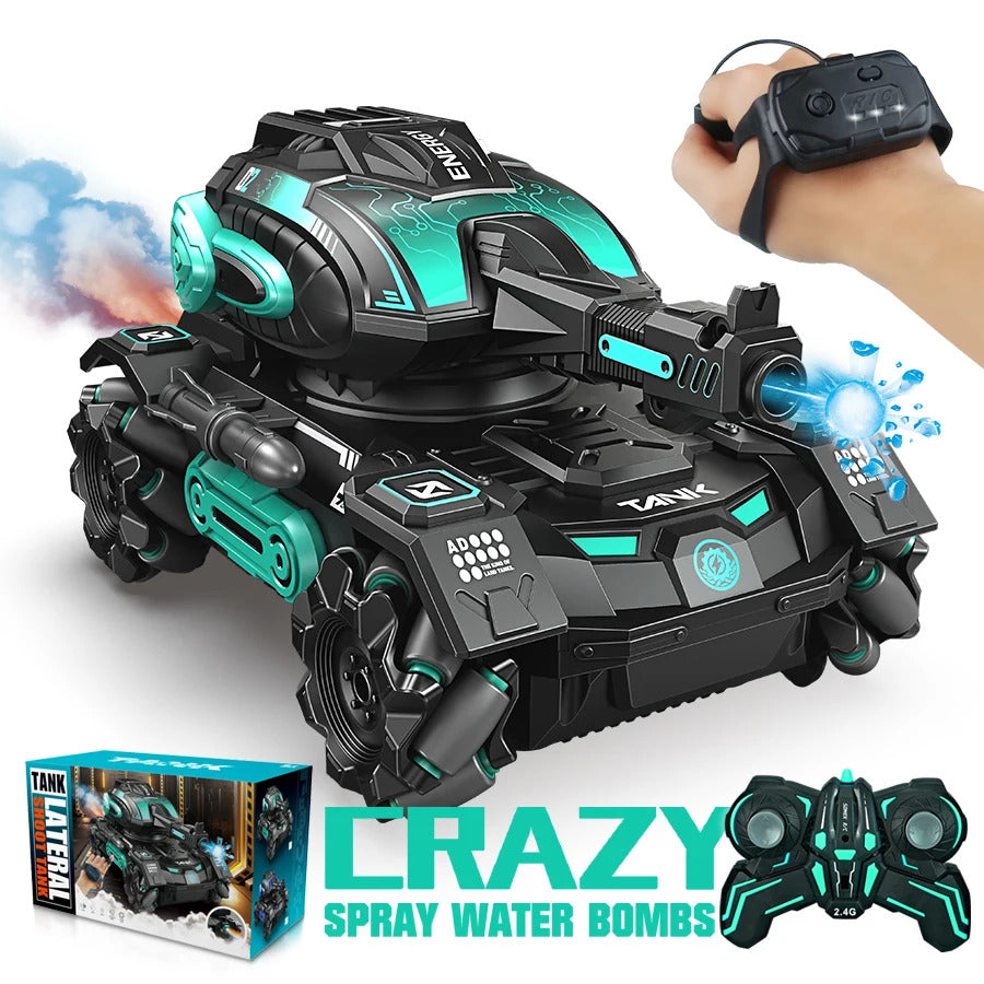 RC Spray Stunt Car Water Polo Tank 1