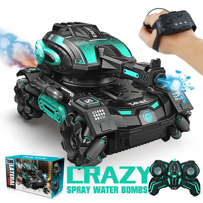 RC Spray Stunt Car Water Polo Tank 1