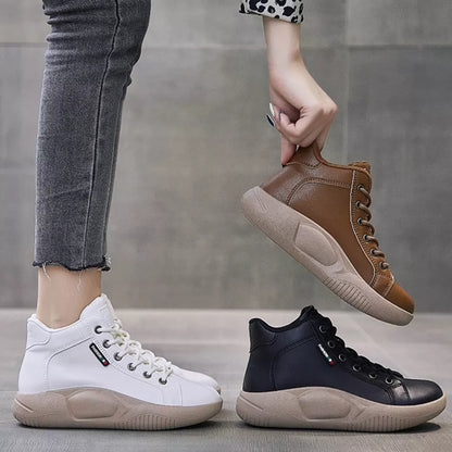 Women's High Top Thick Sole Martin Boots 1