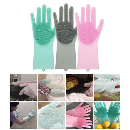 Silicone Scrubbing Gloves 1