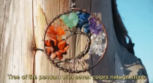 Tree of Life Crystal Necklace 1