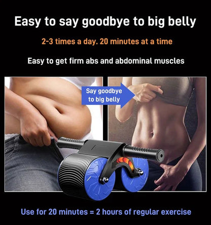 New Tech Anti-Slip Automatic Rebound Abdominal Roller 1