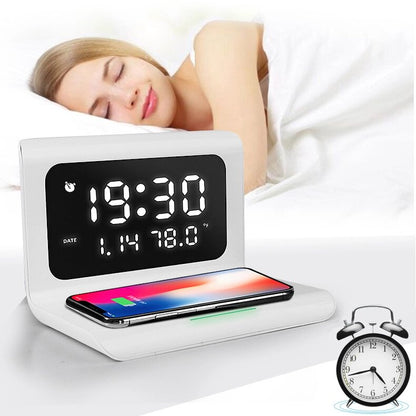 3 in 1 Multifunction Wireless Charging Clock 1