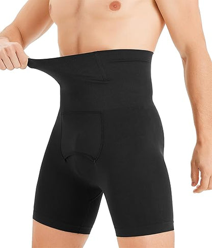 Men’s High Waist Shapewear Boxer Briefs 1
