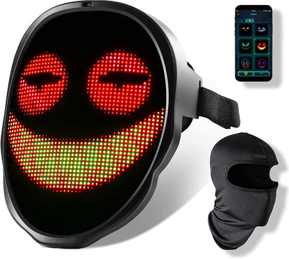 DIY Patterns LED Glowing Mask 1