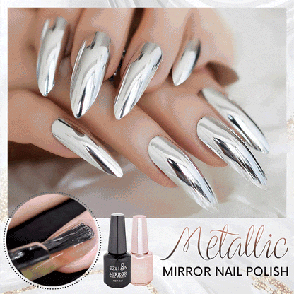 Metallic Mirror Nail Polish 1