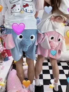 Funny Elephant Shorts 1