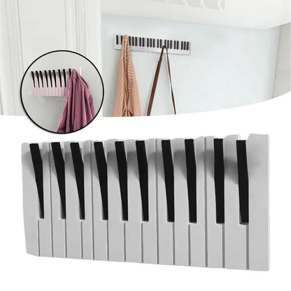 Piano Decoration Coat Rack 1