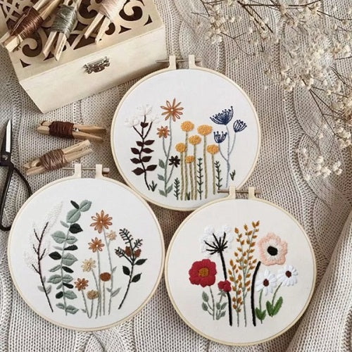 Floret Garden Embroidery Kit 1