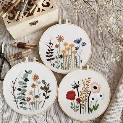 Floret Garden Embroidery Kit 1