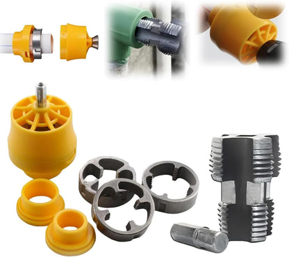 PVC Pipe Threader Electric Drill Adapter Kit 1