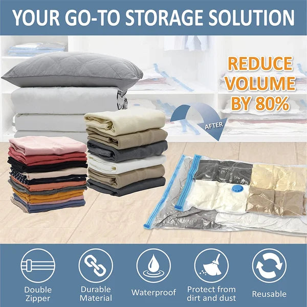 High Quality Vacuum Seal Storage Bags & Pump 1