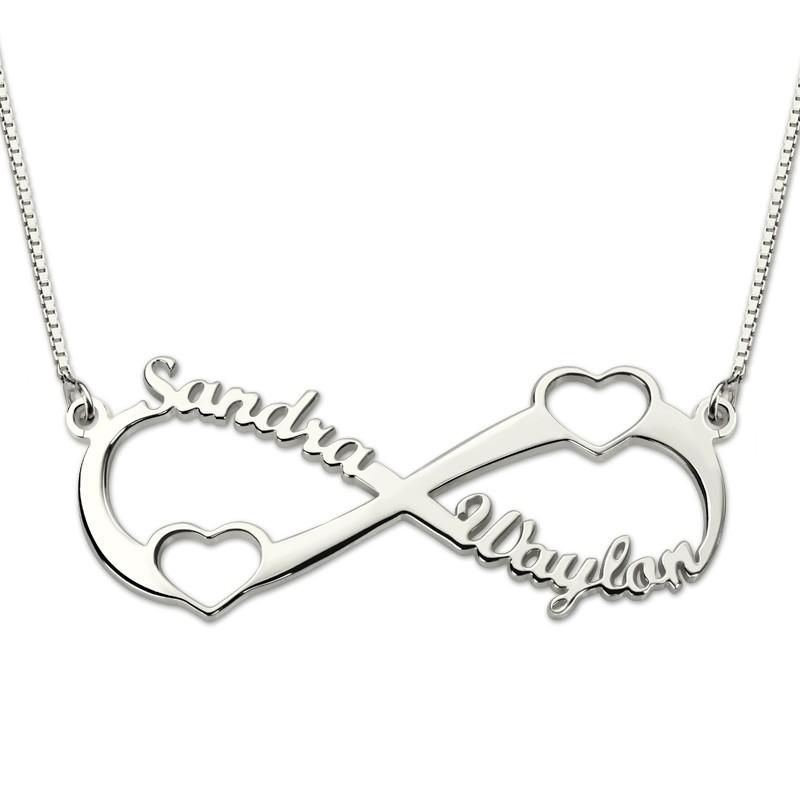 Personalised Infinity Necklace 1